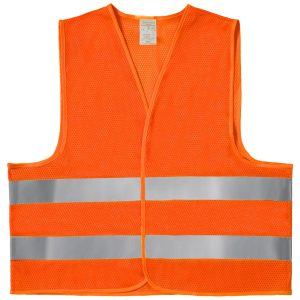 KAMIZELKA SIATKOWA PROKAM POMARAŃCZOWA S-3XL