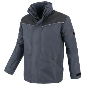 KURTKA 3W1 OCIEPLANA AERO SZARO-CZARNA ROZM. M-XXL