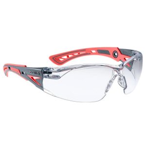 OKULARY OCHRONNE BOLLE RUSH+ SMALL SZARO/RÓŻOWE