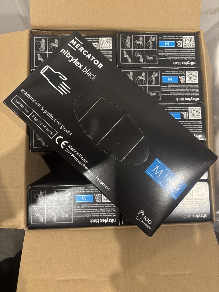 Rękawiczki nitrylowe