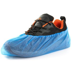 OCHRANIACZE NA BUTY, FOLIOWE CPE, OPAK. 100 SZT NIEBIESKIE