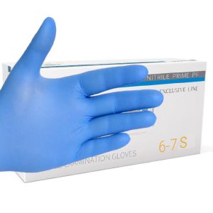 RĘKAWICE DIAGNOSTYCZNE I OCHRONNE, NITRYLOWE, BEZPUDROWE 100 SZT S-XL 8% VAT