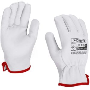 RĘKAWICE X-DRIVER CAŁOSKÓRZANE 9-11