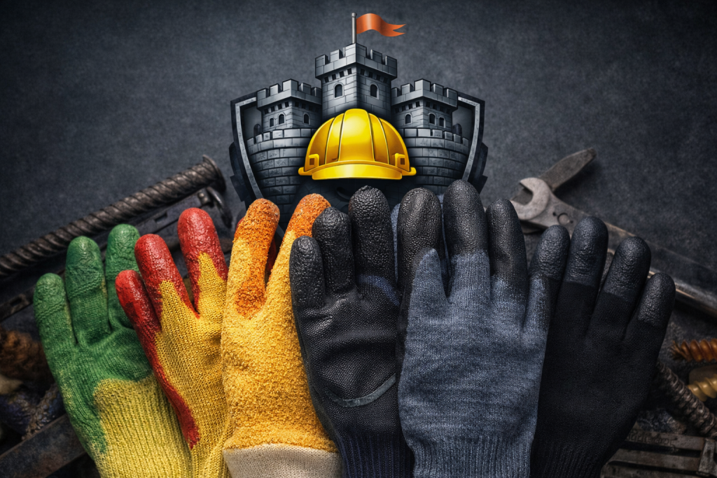 Rękawice robocze – rodzaje rękawic do różnych prac | Twierdza BHP