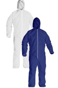 KOMBINEZON BIAŁY JEDNORAZOWY 50 SZT L-XXL