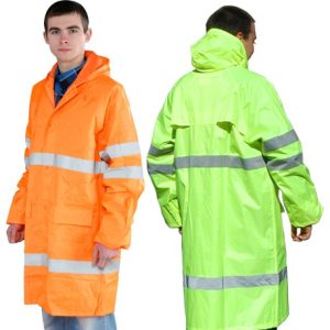KURTKA SATURN PRZECIWDESZCZOWA OSTRZEGAWCZA