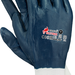 RĘKAWICE BLUTRIX POWLEKANE NITRYLEM