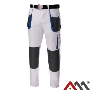SPODNIE DO PASA ARTMAS CLASSIC WHITE BIAŁE 44-64