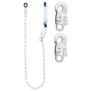 AMORTYZATOR Z LINKĄ REGULOWANĄ LB100 I ZATRZAŚNIKAMI 2x AZ002 DŁ. 2 m