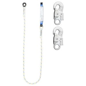 AMORTYZATOR Z LINKĄ NIEREGULOWANĄ LB101 I ZATRZAŚNIKAMI 2x AZ002 DŁ. 2 m