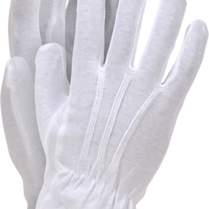 RĘKAWICE BAWEŁNIANE RWKBLUX BIAŁE