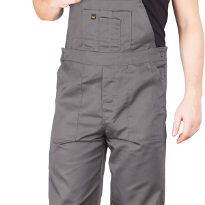 SPODNIE OGRODNICZKI YES-B SZARE