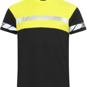 T-SHIRT 7001 Z PASEM ODBLASKOWYM