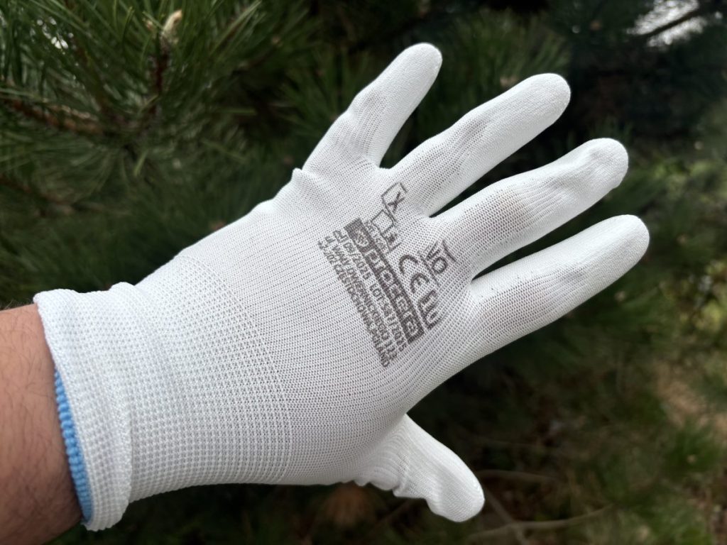 Rękawice powlekane poliuretanem