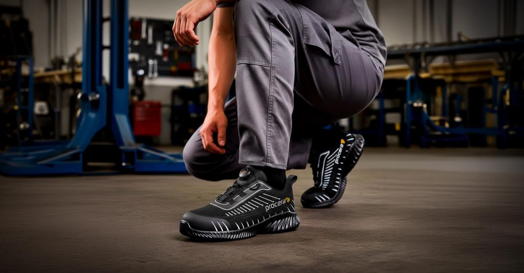 Buty robocze na magazyn