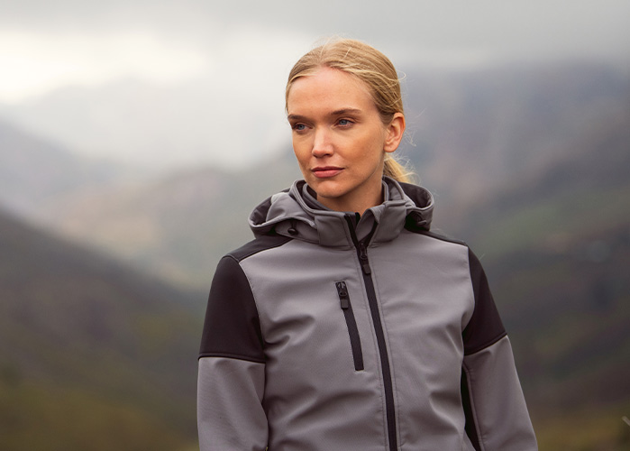 Softshell z nadrukiem firmowym
