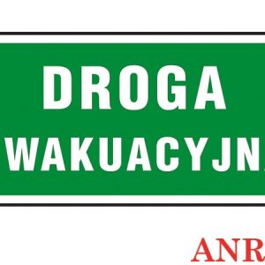 Znak ewakuacyjny „Droga ewakuacyjna” Z-40E