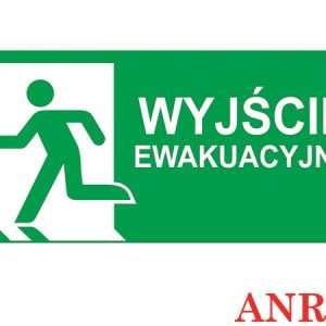 Znak ewakuacyjny „Wyjście ewakuacyjne (łączone) prawe Z-E001-5