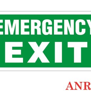 Znak ewakuacyjny Emergency exit ZZ-30E