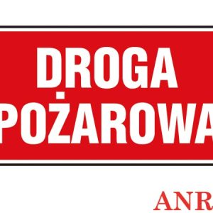 Znak ochrony ppoż. „Droga pożarowa” Z-45P