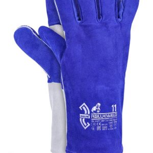 RĘKAWICE SKÓRZANE DŁUGIE RBLUEWELD_NJS11