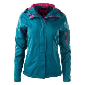 Damska Kurtka przejściowa LADY MONS HI-TEC HARBOR BLUE/MAGENTA TURYSTYKA