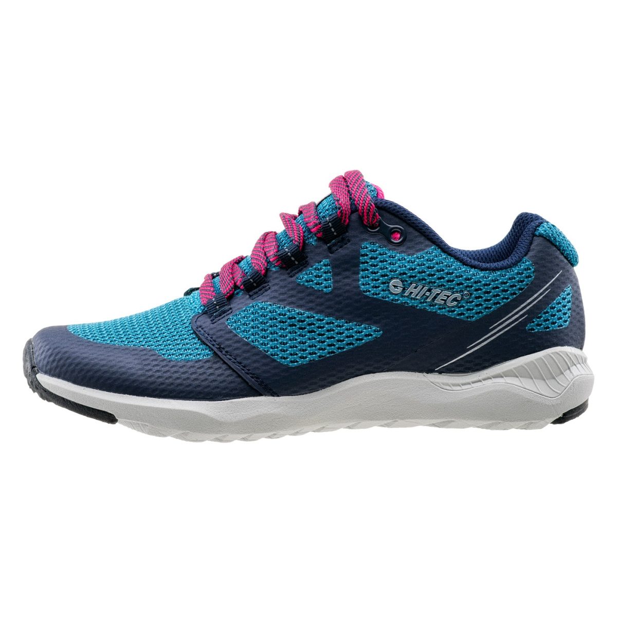 Damskie Buty SARAIA WO'S HI-TEC NAVY/TILE BLUE/FUCHSIA TRENING - obrazek 2