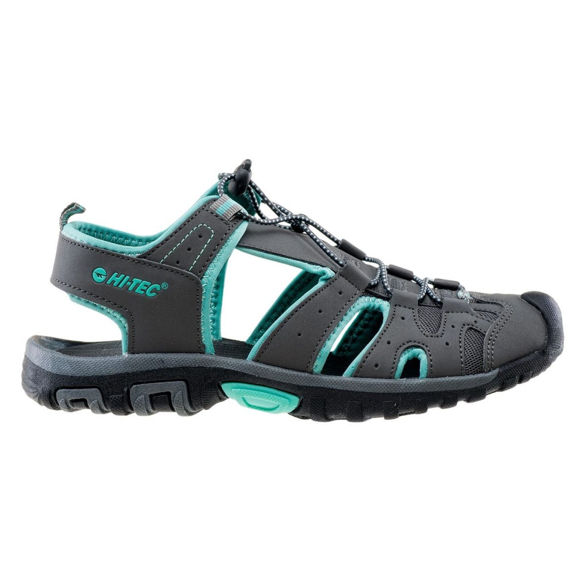 Damskie Sandały MERITO WO'S HI-TEC MID GREY/TURQUOISE TURYSTYKA
