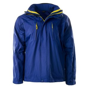 Męska Kurtka 3 w 1 TITAN HI-TEC BLUE PRINT/ANTIQUE MOSS TURYSTYKA