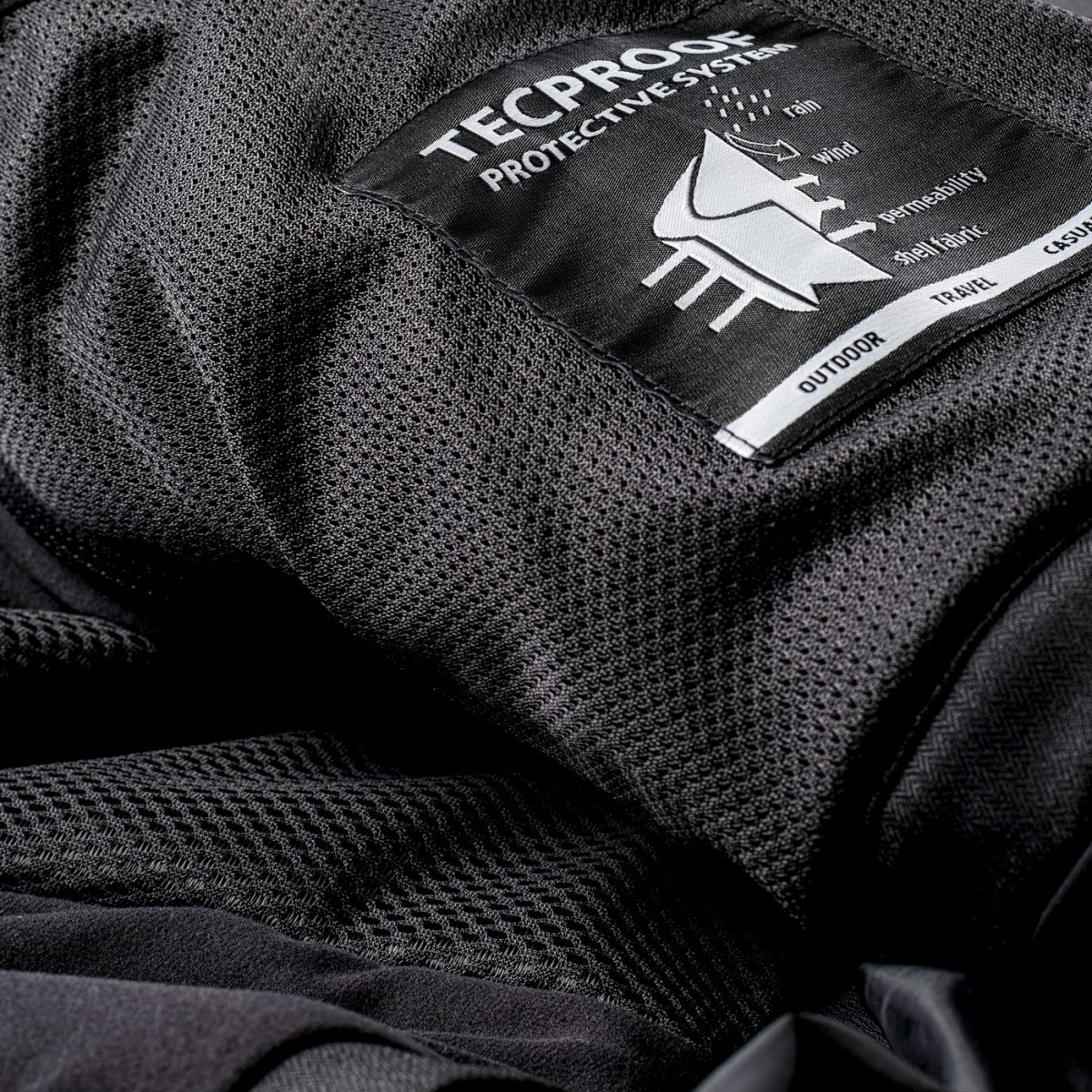 Męska Kurtka ocieplana ANGO HI-TEC ANTHRACITE MELANGE / TORNADO NARCIARSTWO - obrazek 4