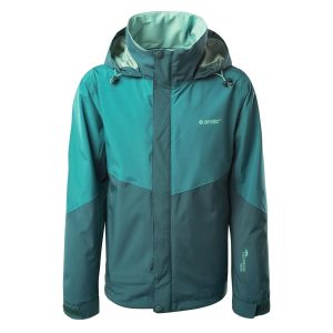 Dziecięca Kurtka przejściowa ORATI JRG HI-TEC DEEP TEAL/SHADED SPRUCE TURYSTYKA