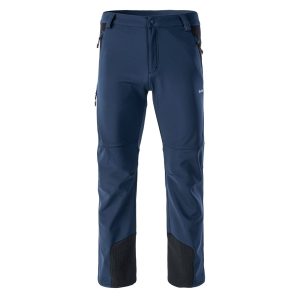 Męskie Spodnie ASTONI HI-TEC DRESS BLUES/BLACK SOFTSHELL TURYSTYKA