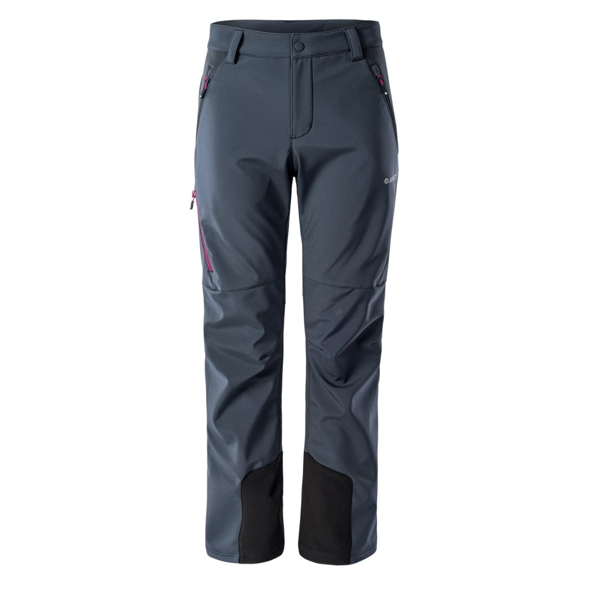 Damskie Spodnie LADY ASTONI HI-TEC OMBRE BLUE/BLUE NIGHTS SOFTSHELL TURYSTYKA - obrazek 2