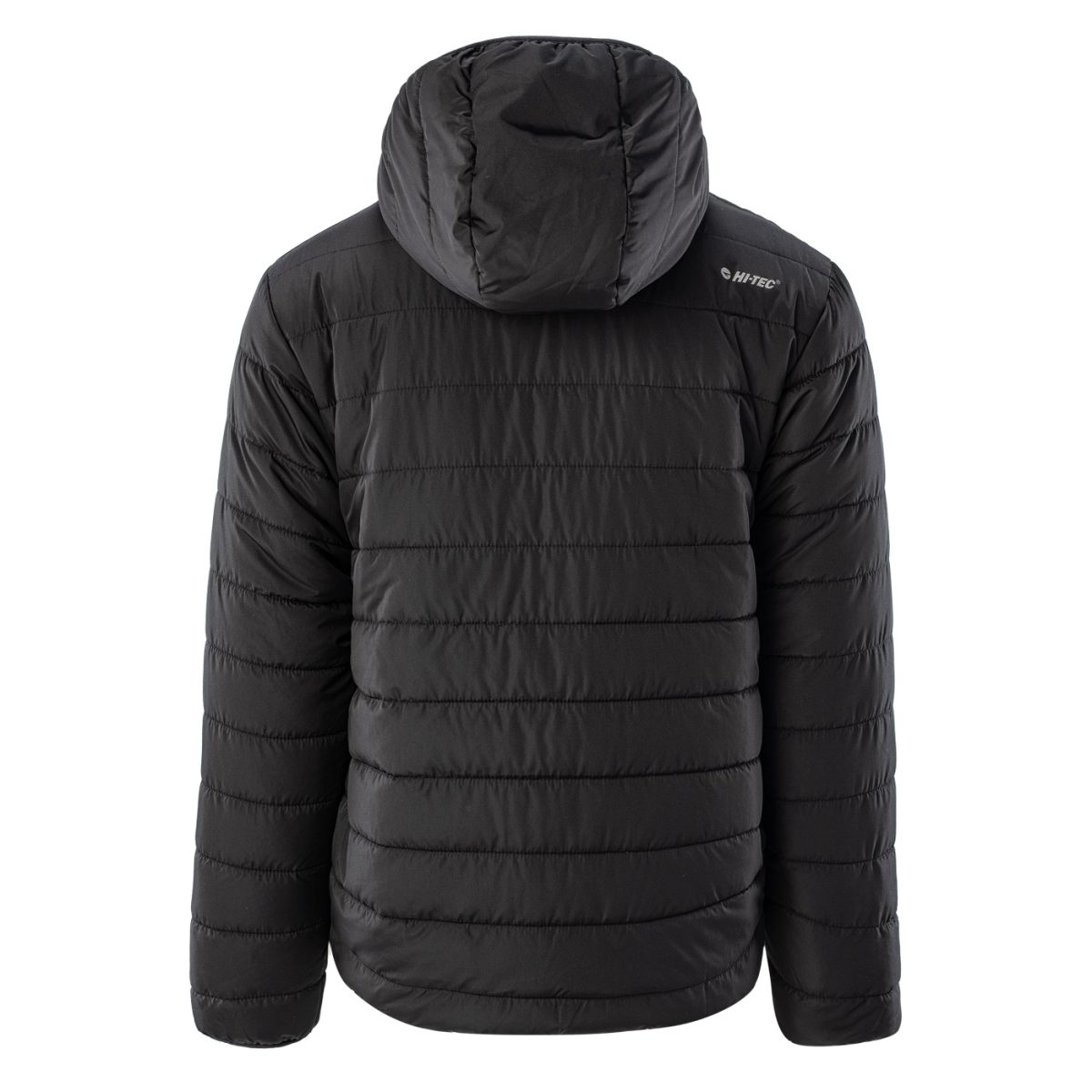 Męska Kurtka pikowana HAIMO HI-TEC BLACK/SALSA TURYSTYKA - obrazek 3