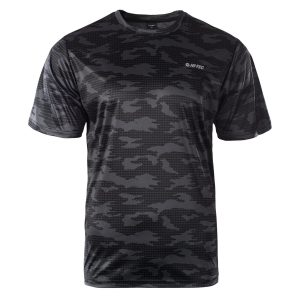 Męska koszulka bez rękawów EMMON II HI-TEC BLACK/EBONY TRENING