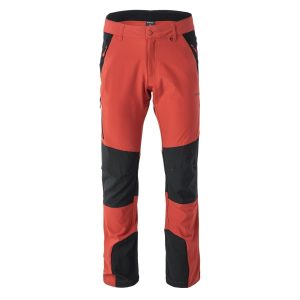 Męskie Spodnie ANON HI-TEC ROOIBOS TEA/ANTHRACITE SOFTSHELL TURYSTYKA