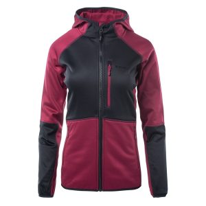 Damska Bluza LADY CAMILA HI-TEC BEET RED/ANTHRACITE TURYSTYKA