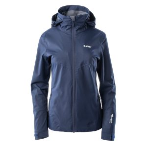 Damska Kurtka przejściowa LADY LANCO HI-TEC BLACK IRIS/OMBRE BLUE TURYSTYKA