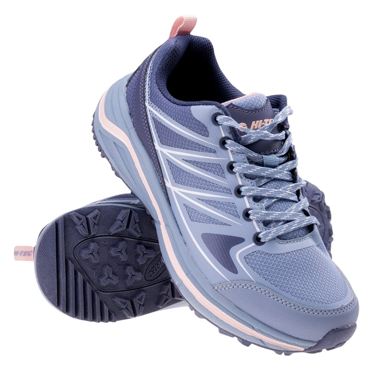 Damskie Buty TAGGY WO'S HI-TEC FADED DENIM/PEARL BLUE/SWEET PINK TURYSTYKA - obrazek 5