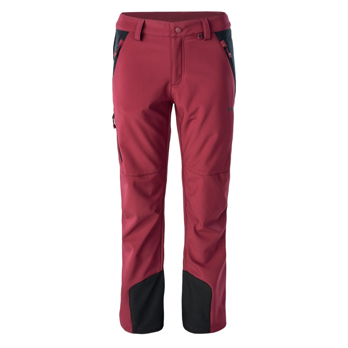 Damskie Spodnie LADY ASTONI HI-TEC RUMBA RED/ANTHRACITE SOFTSHELL TURYSTYKA