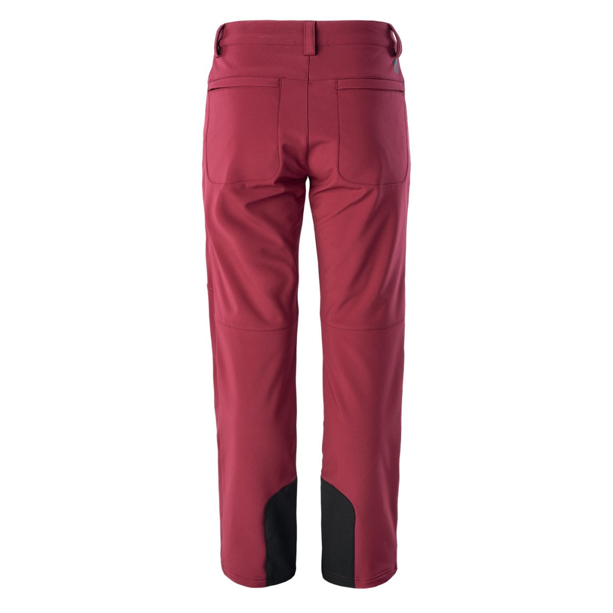 Damskie Spodnie LADY ASTONI HI-TEC RUMBA RED/ANTHRACITE SOFTSHELL TURYSTYKA - obrazek 3