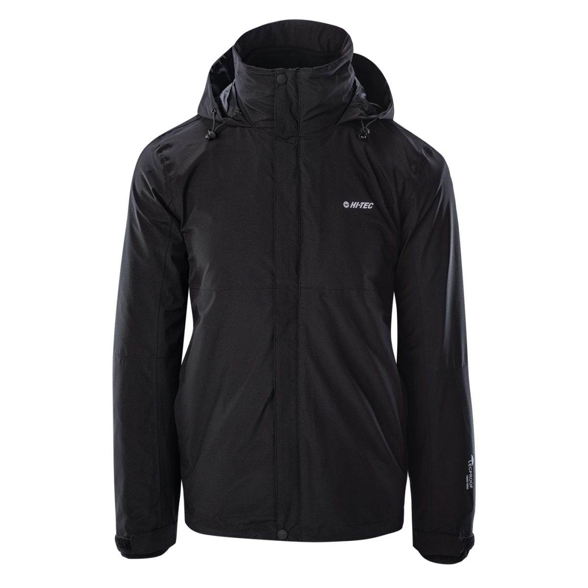Męska Kurtka 3 w 1 HELMO HI-TEC BLACK TURYSTYKA