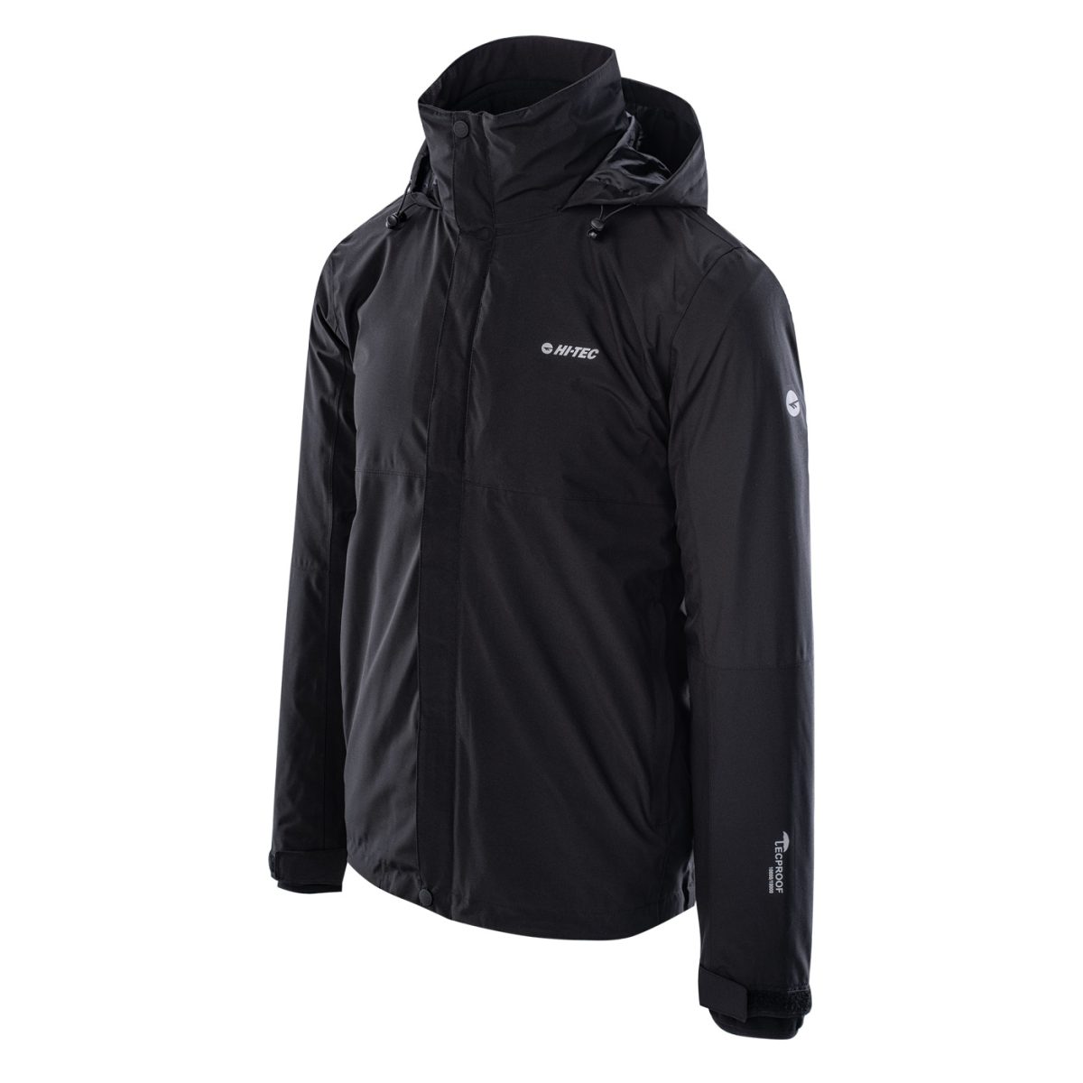 Męska Kurtka 3 w 1 HELMO HI-TEC BLACK TURYSTYKA - obrazek 2