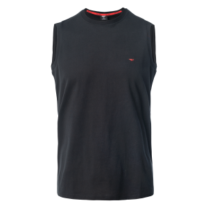 Męska koszulka bez rękawów NILAN II HI-TEC BLACK CASUAL