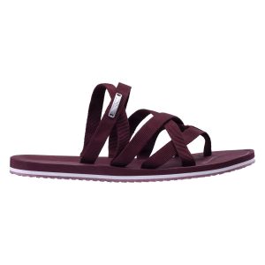 Damskie Klapki LADY PIMA HI-TEC CREME/BORDEAUX TURYSTYKA