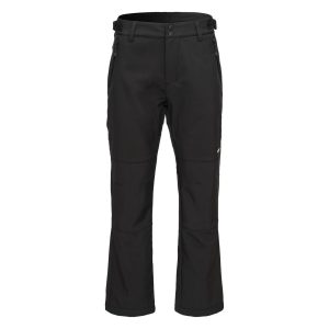 Męskie Spodnie CABANO II HI-TEC BLACK SOFTSHELL TURYSTYKA