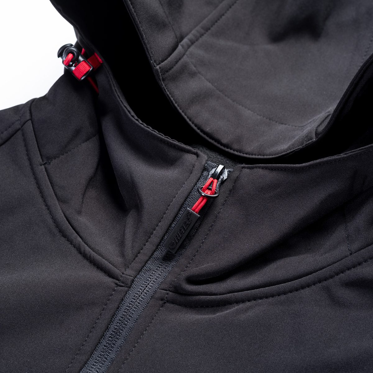 Męski Softshell NETI II HI-TEC BLACK/SALSA - obrazek 4
