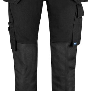 BAWEŁNIANE SPODNIE DAMSKIE 5563 PROJOB BLACK