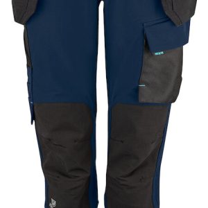 SPODNIE DAMSKIE ZE STRETCHEM 5564 PROJOB NAVY