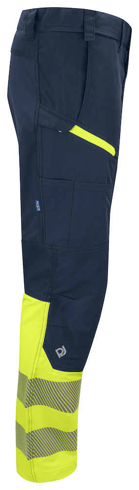 SPODNIE DO PASA SERWISOWE 6528 PROJOB YELLOW/ NAVY - obrazek 2